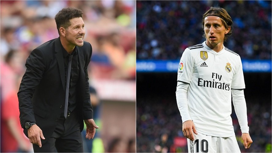 Modric arremetió contra las críticas de Simeone