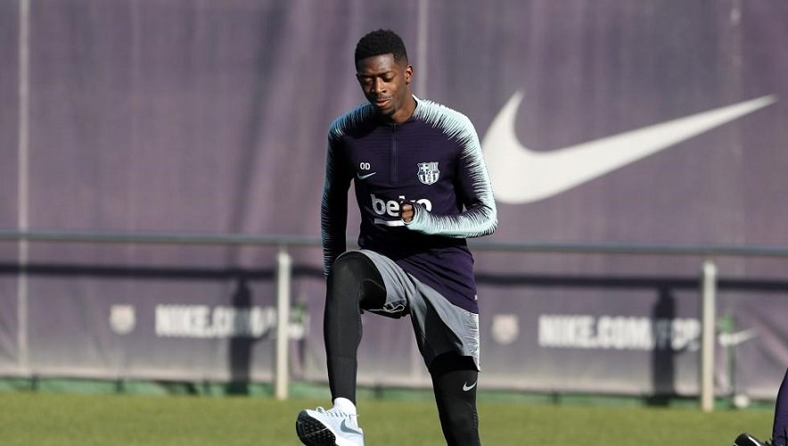 FC Barcelona castigó fuertemente a Dembélé