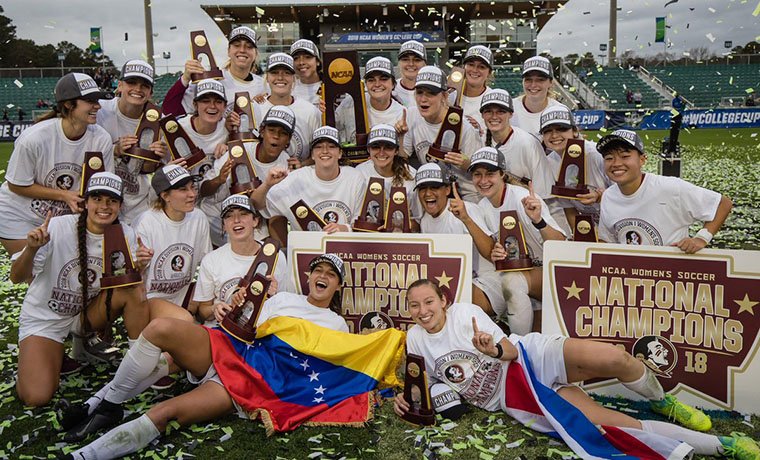 deyna castellanos Liga Universitaria de la NCAA del fútbol femenino norteamericano laverdadcom