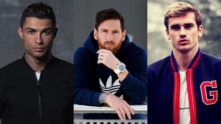 Cristiano Ronaldo, Messi y Griezmann, entre los hombres más guapos de 2018 (VIDEO)