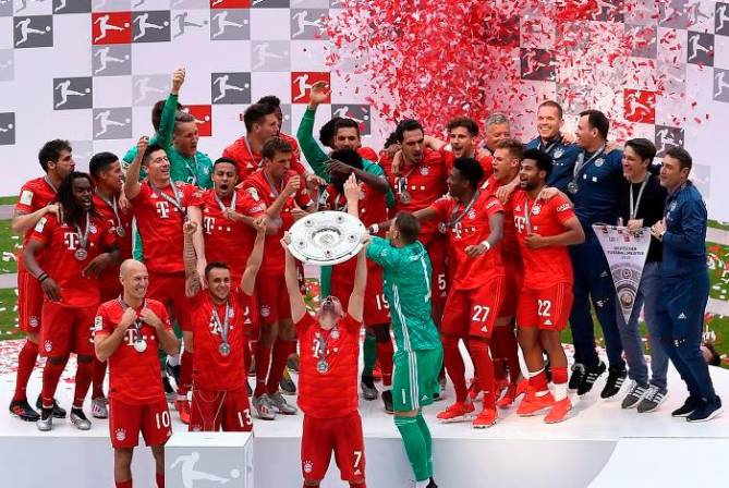 Bayern de Múnich conquistó su séptimo título consecutivo en la Bundesliga