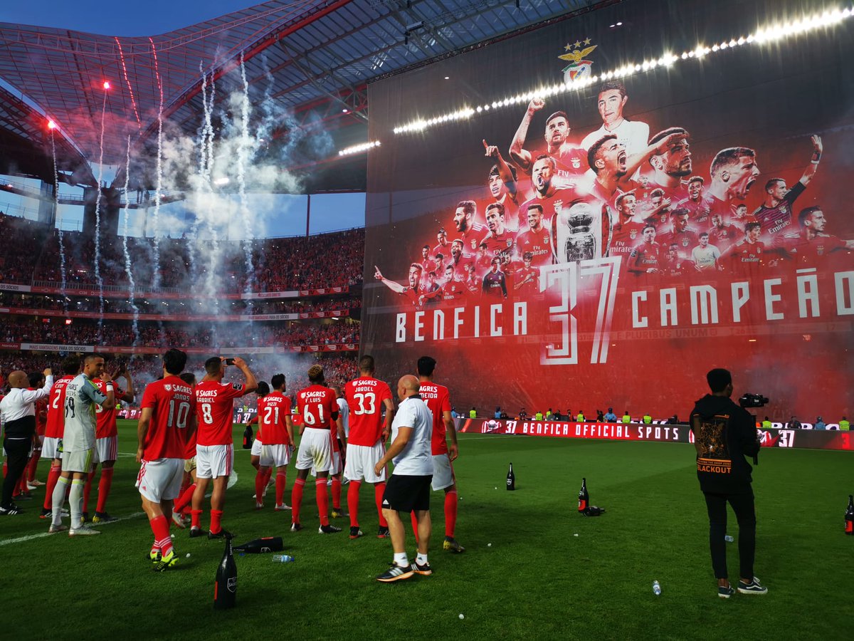 Benfica, campeón de la Liga NOS de Portugal