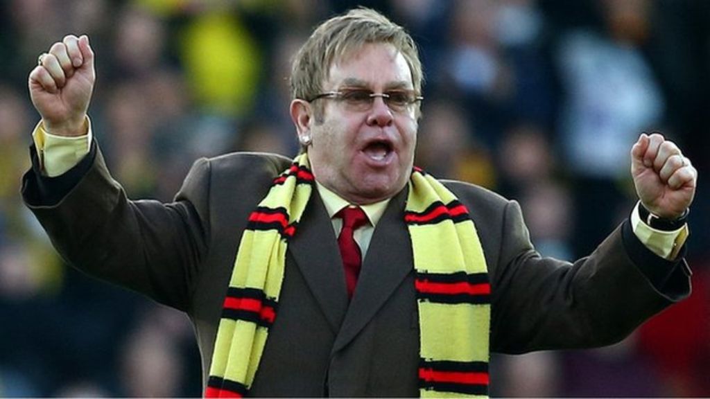 Elton John aseguró que el Watford le salvó la vida