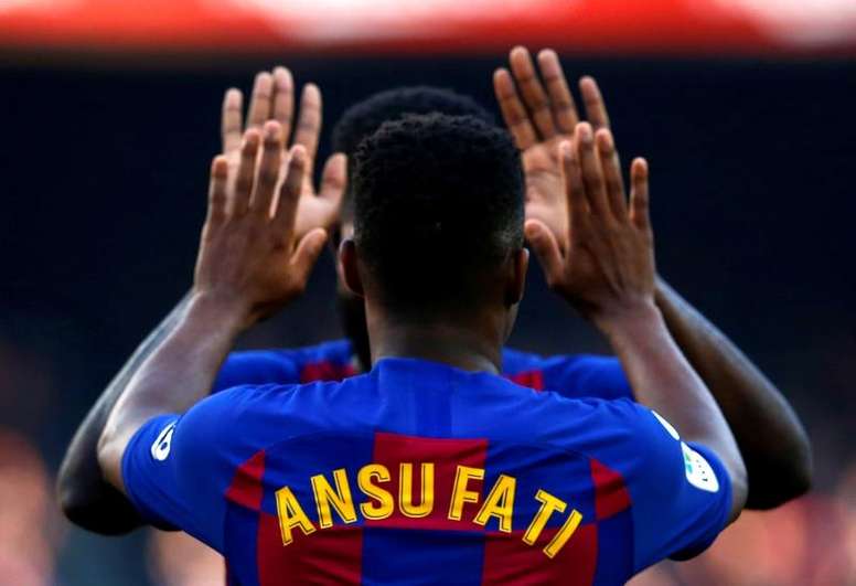 El Barça blinda a Ansu Fati