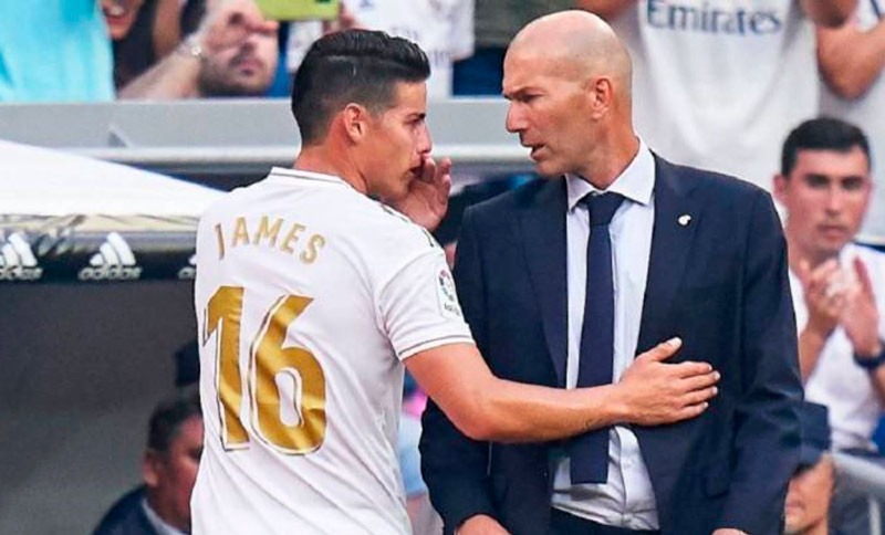 James Rodríguez tiene claro que no volverá a jugar con el Real Madrid