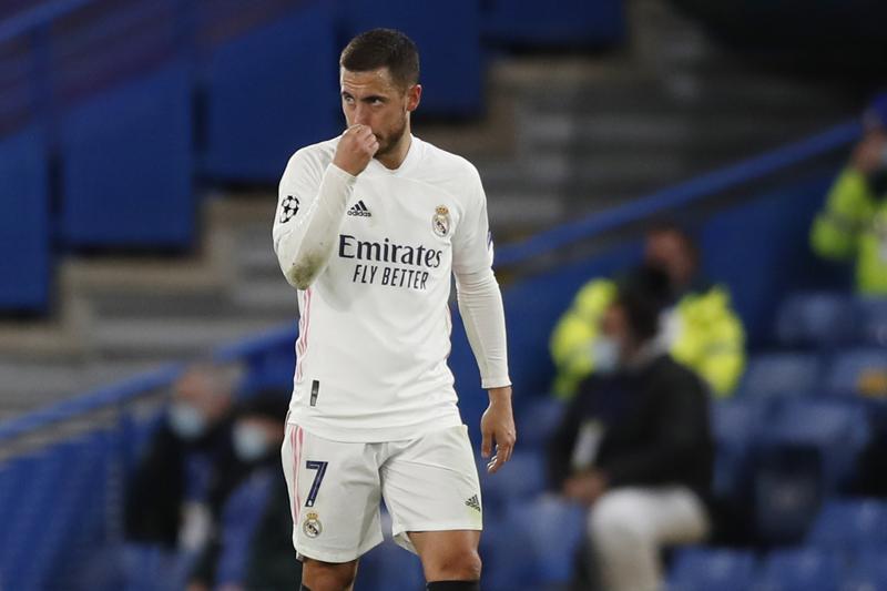 Hazard se disculpó con la afición del Real Madrid