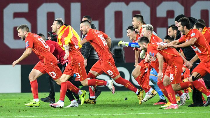 La lista de Macedonia del Norte para el debut en la Eurocopa