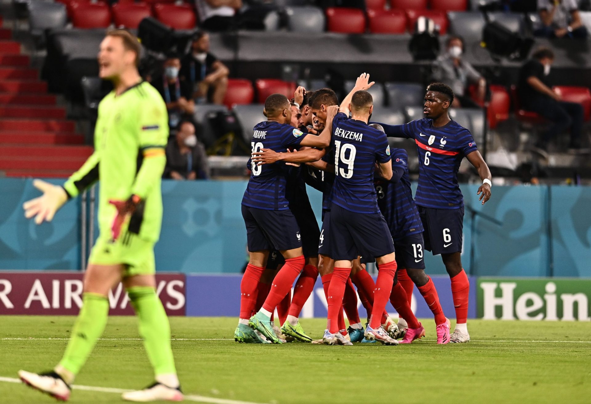 Francia consiguió una importante victoria frente a Alemania (VIDEO)