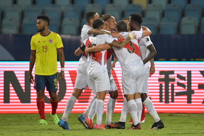 Perú sorprendió a Colombia y sumó su primera victoria (VIDEO)