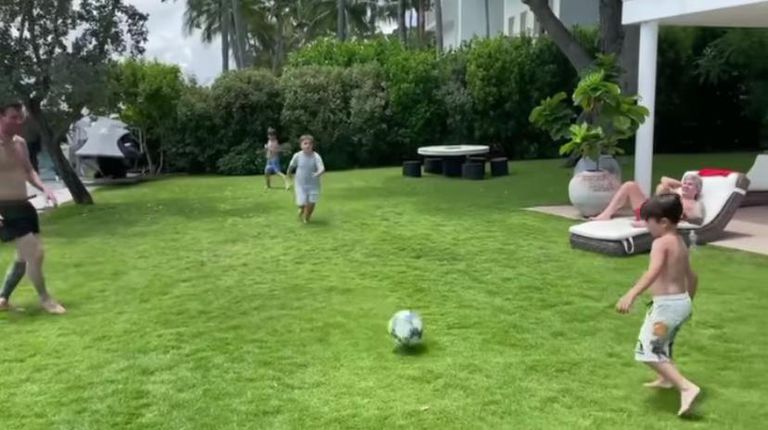 Mateo Messi sorprendió a los seguidores de su padre en RRSS (VIDEO)