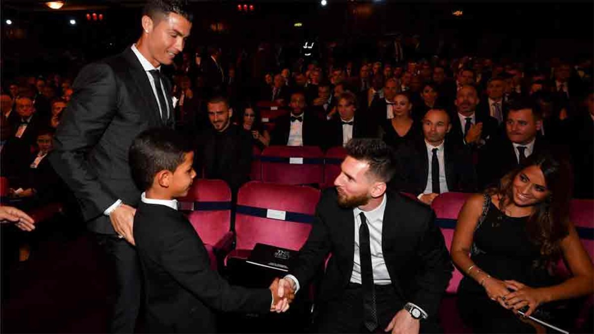 La mamá de Cristiano Ronaldo recordó el encuentro de su nieto con Messi