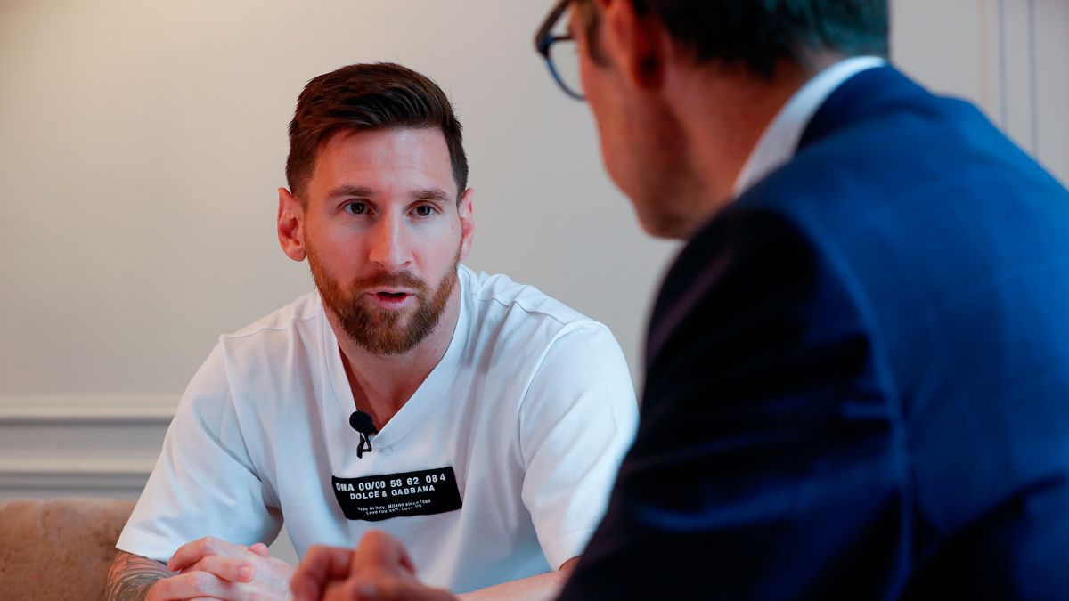 Las mejores frases de la entrevista a Messi