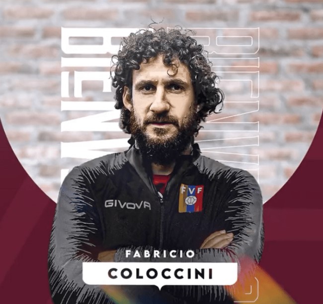 La FVF anunció a Fabricio Coloccini como el nuevo seleccionador de la Sub-20