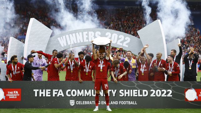 Liverpool derrotó al Manchester City y conquistó la Community Shield (VIDEO)