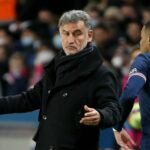 El palo de Galtier a Mbappé