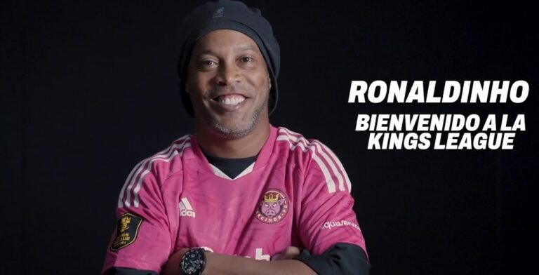 ¡OFICIAL! Ronaldinho jugará con Porcinos FC en la Kings League de Gerard Piqué (VIDEO)