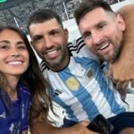 sergio kun aguero antonela roccuzzo lionel messi olecomar