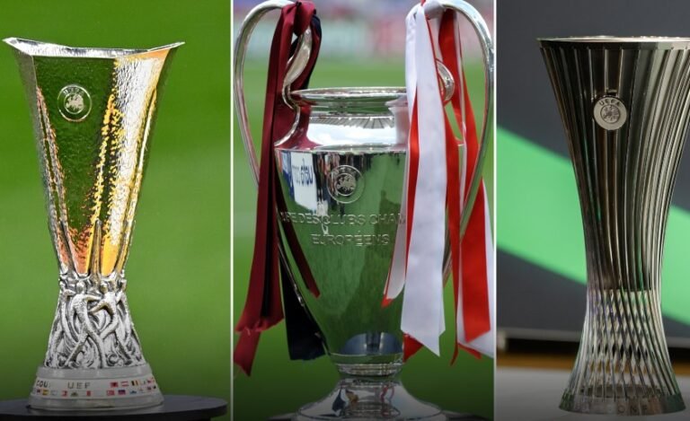 Los clasificados para cuartos de final de la Champions, Europa League y Conference League