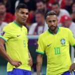 El once de Brasil ante la Vinotinto