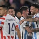 nicolas otamendi rodrigo de paul argentina paraguay fecha 3 eliminatorias mundial 2026 conmebolcom–