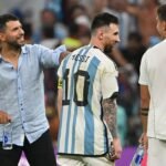 La defensa del ‘Kun’ Agüero a Messi tras las críticas de un periodista