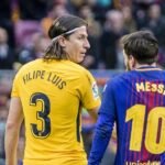 filipe luis atletico de madrid lionel messi fc barcelona tycsportscom