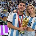 ¡VENGANZA! Exesposa de Exequiel Palacios subastó una camiseta de Argentina del Mundial Qatar 2022