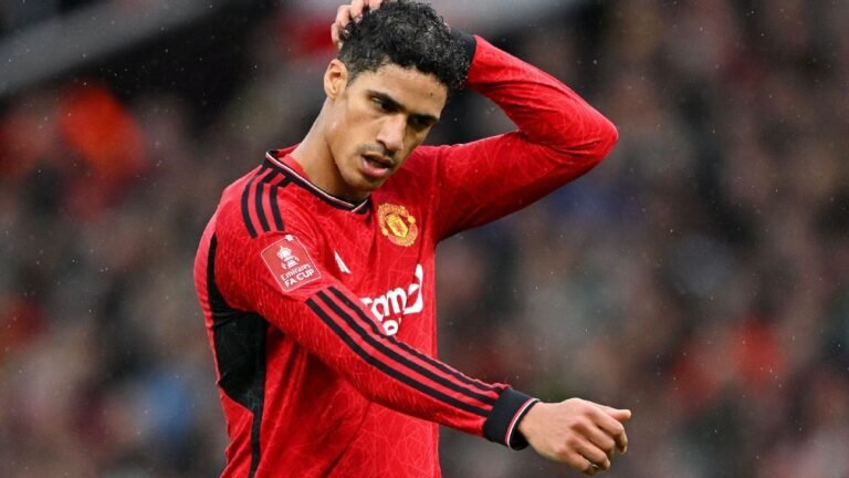 Varane reveló que sufrió conmociones cerebrales que influyeron en su rendimiento