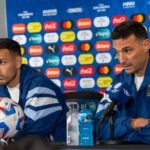 La preocupación de Scaloni con el campo del Mercedes-Benz Stadium