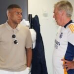 Ancelotti reveló la posición que va a ocupar Mbappé en el equipo