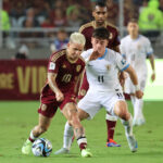 yeferson soteldo vinotinto venezuela uruguay conmebol x