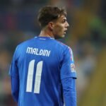 Italia goleó a Israel en el debut de Daniel Maldini