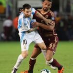 Messi criticó el estado del campo en el empate con la Vinotinto