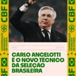¿Cuándo debutará Ancelotti como técnico de Brasil?
