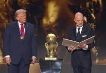 Donald Trump recibe el primer Premio FIFA de la Paz