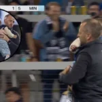 Cuidado, bebé suelto: Entró a la cancha, paró el juego y desató las risas en la MLS (VIDEO)