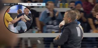 Cuidado, bebé suelto: Entró a la cancha, paró el juego y desató las risas en la MLS (VIDEO)