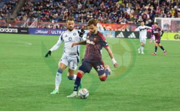 Un gol y seis atajadas: las claves del triunfo del New England Revolution frente a Chicago (FOTOS+VIDEO)